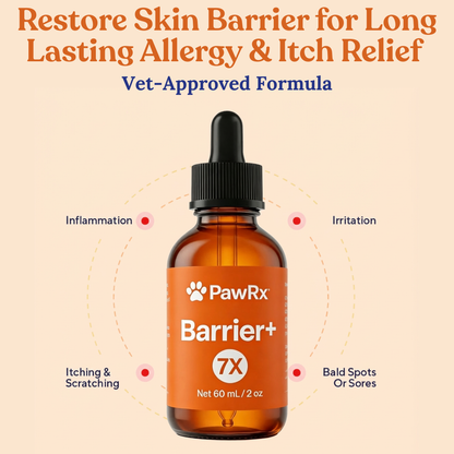 PawRx Barrier+ Premium Allergy & Skin Relief