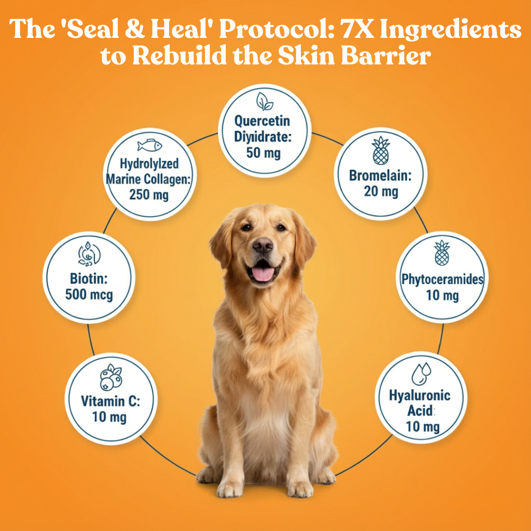 PawRx Barrier+ Premium Allergy & Skin Relief