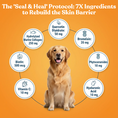 PawRx Barrier+ Premium Allergy & Skin Relief