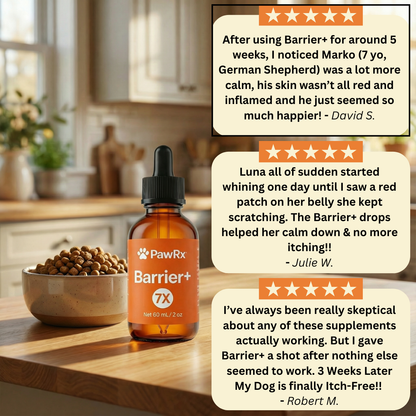 PawRx Barrier+ Premium Allergy & Skin Relief